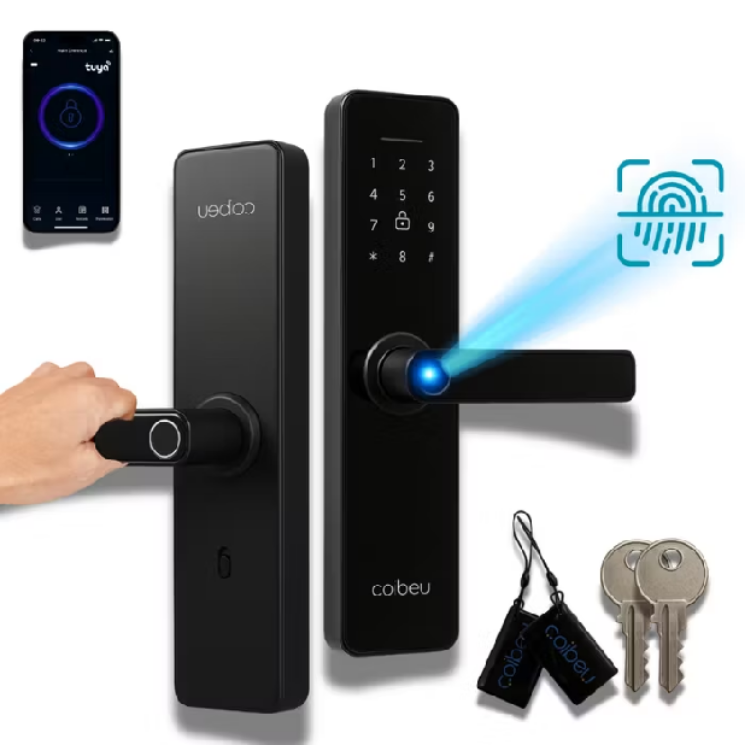 No momento, você está visualizando Fechadura Eletrica Eletronica Digital 5 Em 1 Porta Trava Biometria Bluetooth Senha Touch Biométrica